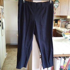 #183 Black Pants 22W
